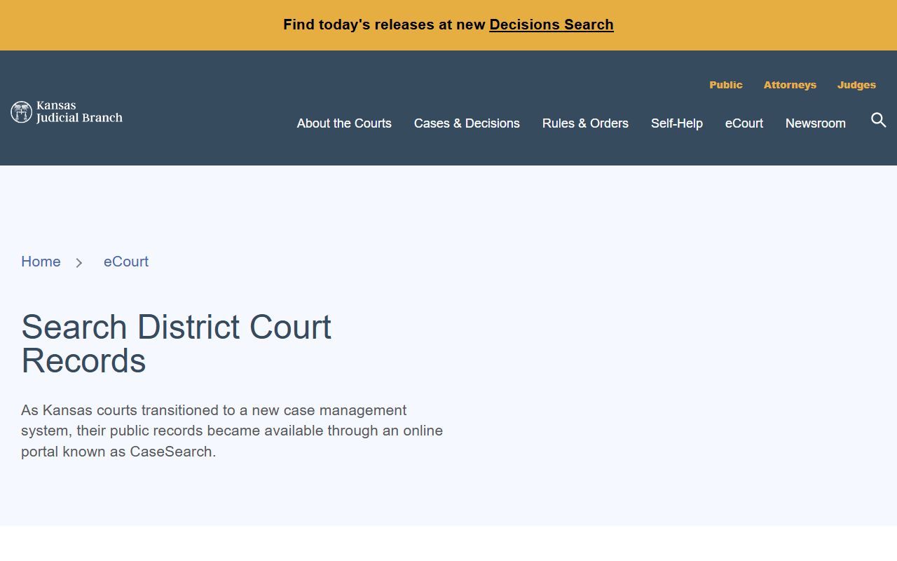Pottawatomie County court records district court records guidance